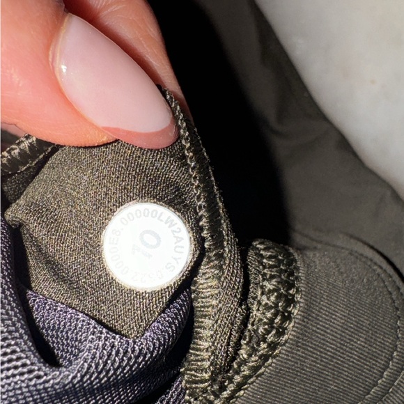 Dark olive energy longline bra - Picture 3 of 6